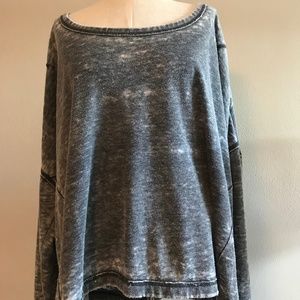 Free People Over size sweatshirt